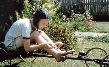 Robert Potter won one of the first Billycart Challenges to be held on the Fraser Coast back in 1958. Robert Potter won one of the first Billycart Challenges to be held on the Fraser Coast back in 1958.